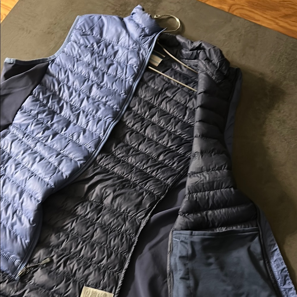 Columbia Navy Puffer Jacket xl - Picture 4 of 6